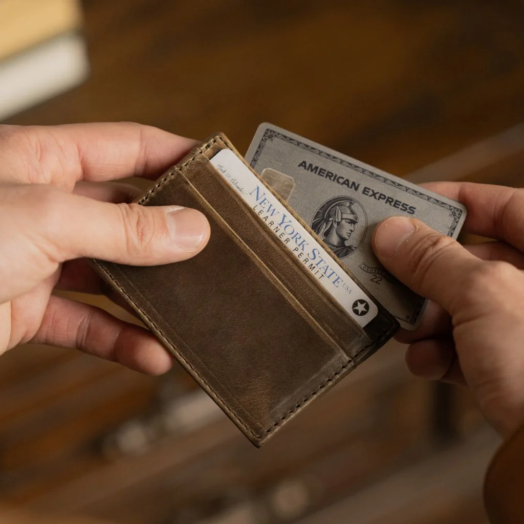 Leather Card Holder | Natural - Image 5