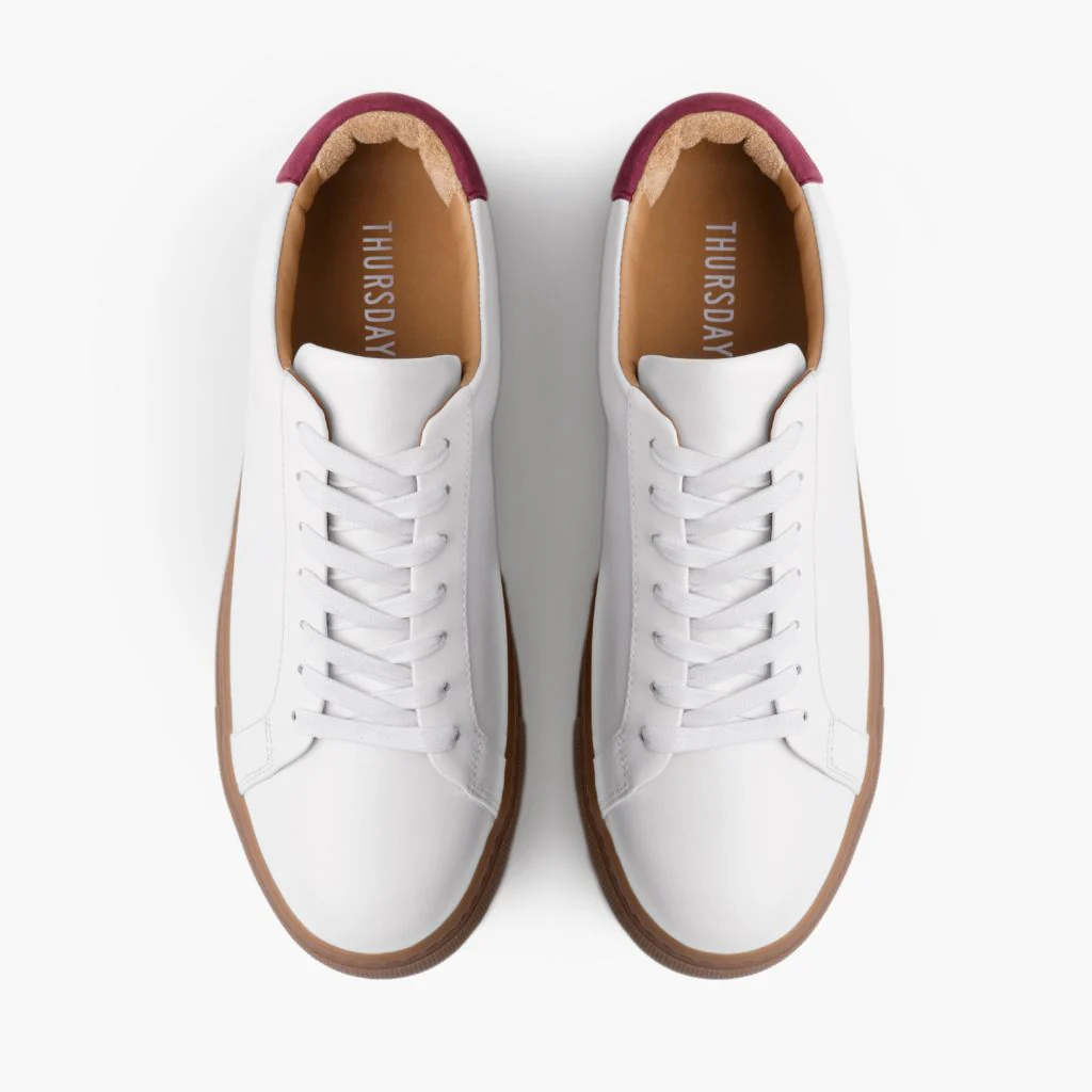 Women's Legacy | White x Burgundy - Image 6